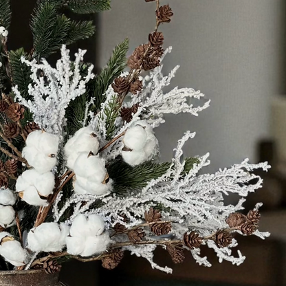 The Frosted Cotton Boeket